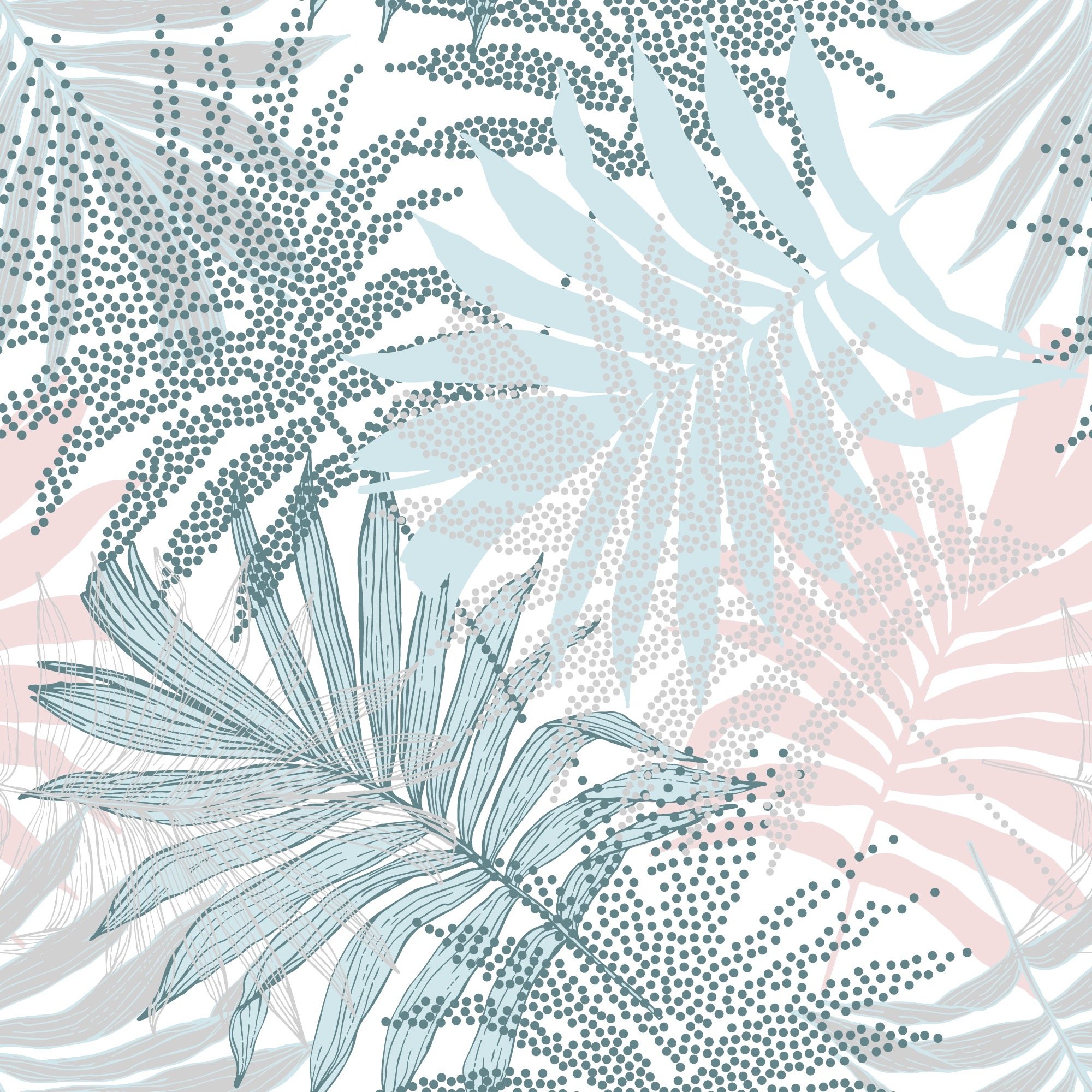 Tropical Sketch tropical wallpaper – LH Lifestyle